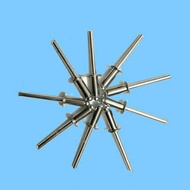 10 high quality stainless steel RIVE stainless steel retractable nails 3x10mm, 4x10mm, 5x10mm