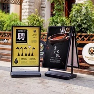 Papan Pengiklanan Kalis Angin Luar Papan KT Suntikan Air Poster Paparan Stand Papan Paparan Luar Pap