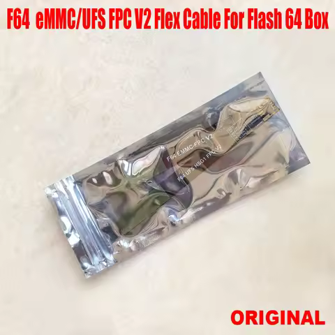 F64 Flash 64 EMMC FPC V2/UFS HSG1 FPC V2 ,2 IN 1 FLEX CABLE For F64 BOX