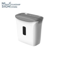 [ของแถมฟรี] Nusign เครื่องทำลายเอกสาร ย่อยกระดาษ ย่อยอัตโนมัติ ทำลายเอกสาร ปลอดภัย Paper Shredder