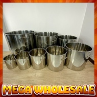 (55cm-60cm) Stainless Steel Stock Pots / Periuk soup cooking pot [MEGA WHOLESALE]