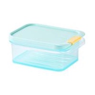 กล่องอาหาร 0.45 ลิตร LOCKNLOCK FREEZER FIT สีฟ้า (1306705)