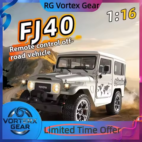 Vortex Gear Hg4-211 Fj40 1:16toyota Model Car Metal Shock Absorber Four-Wheel Drive Off-Road Model B