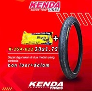 KENDA ban luar dalam sepeda 20 x 1.75 KENDA / ban sepeda 20x1.75 sepeda lipat bmx dll 20 in