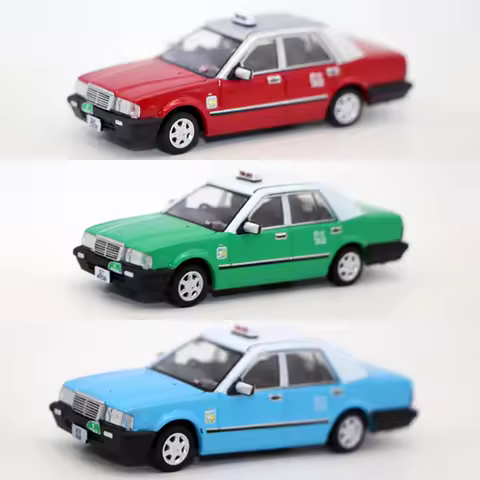 Tiny 1:64 Scale Cedric Y31 Taxi Alloy Car Model Adult Classic Collection Souvenir Display Gift