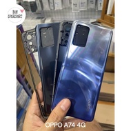 Housing fullset Oppo A74 4g - Backdoor + Bezel Oppo a74 4g - spare parts Oppo a74 4g