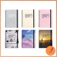 Laconic In Action B6 Graph Paper Spiral Notebook