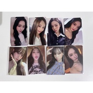 Karina Winter Giselle Ningning aespa photo card