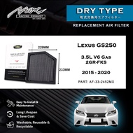 Lexus GS250 3.5L V6 Gas 2GR-FKS 2015-2020 33-2452MX Max Racing Exhaust Performance Drop-in Dry Type 