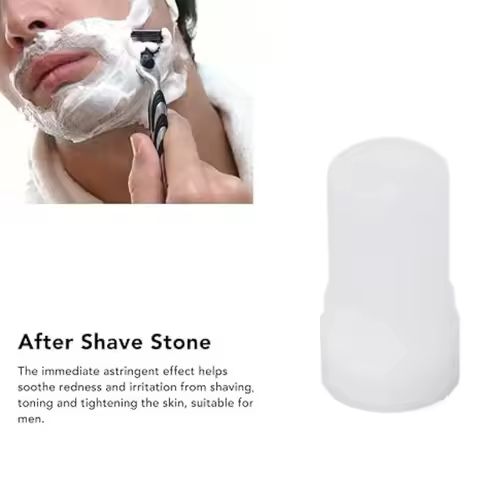 4.23oz Alum Man After Shave Barber Alum Block Travel Portable Skin Soothing Post Shave Stone Cuts Ni