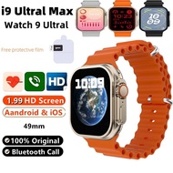 Original i9 Ultra Max S9 ultral 2  2.19 inci HD skrin kalis air siri 9 lelaki wanita kadar jantung k