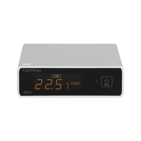 Pre-order TOPPING E30 II lite Decoder AK4493S DAC USB Hi-Res Audio XU208 DSD512 Touch Operation with