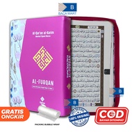 Quran Tajwid Color Al Furqan A5 Zipper Of The Quran Al Furqan Quran Non Translation Of The Koran FATWA Publisher