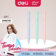 Deli Ballpoint Pen 4 Cute Colors [AGNEZ MO Edition] - CQ186