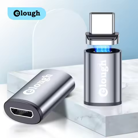 Elough OTG Type C Adapter Magnetic USB C To Lighting Male Adapter For iPhone 11 12 8 7 Macbook Huawe