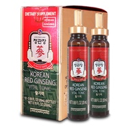 JungKwanJang Vital Tonic Korean Red Ginseng, Ginger, Fruit Blend Wellness Shots for Energy, Focus, C