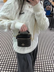 正品奧萊 Coach Ava 迷你盒子包 蔻馳新款小廢包 香港代購