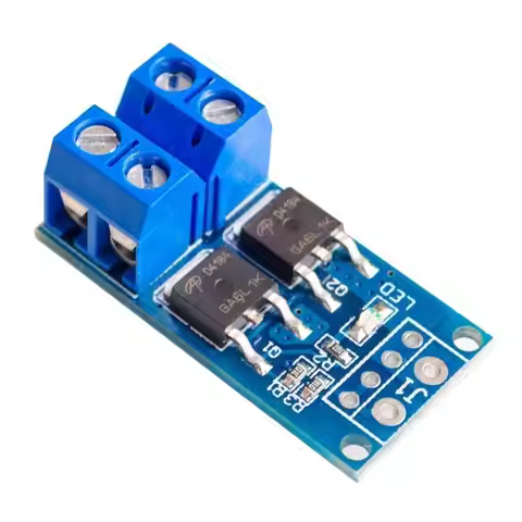 5pcs 15A 400W MOS FET Trigger Switch Drive Module PWM Regulator Control Panel for arduino DC 5V 12V