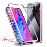 Oppo F11 Pro Magnetic Double Side Glass / Case Magnetic Oppo F11 Pro /