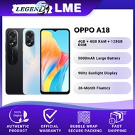 Oppo A18 (8GB*RAM + 128GB ROM) Original Smartphone OPPO Malaysia Warranty