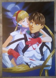 新造人間Casshan 電光再造人卡辛 梅津泰臣 日本原裝海報 Poster