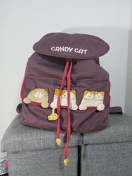幸福貓拼布大背包