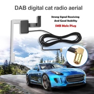 DAB SMB Car Digital Active Antenna for Radio TV Receiver Box Auto cat