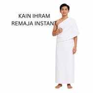 KAIN IHRAM REMAJA  LELAKI  / KAIN IHRAM INSTANT REMAJA LELAKI / KAIN IHRAM LELAKI TRAVEL MUDAH UNTUK