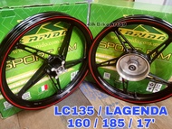 Sport Rim RAPIDO Yamaha LC4S Lagenda LC135 160/185/17' 558 Racing Boy Accessories SRL115 SRL 110 115 4 Speed SRL115FI