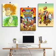21-40 POSTER SCOOBY DOO DAPHNE FRED 20X30 UOUJG/FGHJS/ SCOOBY DOO CHARACTERS ROOM DECORATION / CHILD