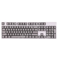 【Worth-Buy】 Gray Mechanical Keyboard Keycaps Pbt Oem Profile Height 108 Keys For 60% 80% 104 Keyboard Gk61 Sk61 Anne Pro 2