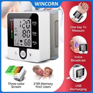 Rechargeable Electronic Blood Pressure Digital Monitor Automatic Wrist Blood Pressure Monitor | BP M