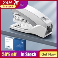 【Available】50 Pages Effortless Stapler Office Student Medium Heavy Thickening Large Stapler Nail Book Binding Multifunctional-Heavy Duty Stapler / Office Desktop Stapler / Commerci