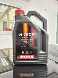 น้ำมันเครื่องรถยนต์Motul H-TECH 100 PLUS SAE(เอช-เทค 100 พลัส) 5W-30 4L น้ำมันเครื่องเบนซินสังเคราะห