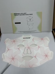 SGROW LED光療矽膠面罩 LED Facial Mask｜家用彩光美容儀 全套齊盒