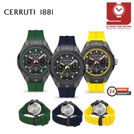 Cerruti 1881 - Ruscello Multifunction Men Watch with Silicone Strap