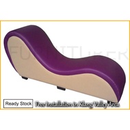 💥 MidYear Sale💢The Eros Purple/Brown Tantra Yoga Chair. Good for doing your favorite Vigorous tantri