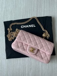 Chanel 20cm mini flap 金球