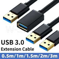 USB 3.0 Extension Cable / Type A Male to Female Converter / USB To USB Extender Cable / Fast Transfer Data Cord / Compatible For PS4 Xbox Smart TV