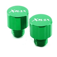 Popular new decal CNC Aluminum Rear View Side Mirrors Hole Plug Screws Caps Cover Bolts For Yamaha Xmax XMAX 300 250 400