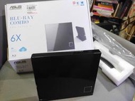 湛黑美型實用 華碩ASUS SBC-06D2X-U 超薄外接式 藍光DVD燒錄機 光碟機 二手良品