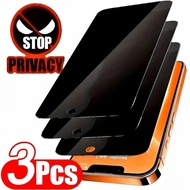 3Pcs Privacy Tempered Glass Film for iPhone 17 16 15 Pro Max Air 16e 15 14 Plus Screen Protector for