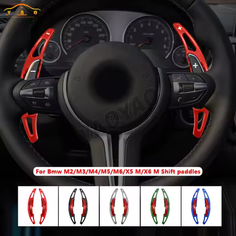 Carbon Fiber Shift Paddle For BMW M2 F87 M3 F80 M4 F82 M6 X5M X6M 2016 2017 Steering Wheel Extension
