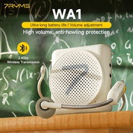 7RYMS WA1 Mini Portable Voice Amplifier with 2.4G Wireless Microphone Headset,65mm Speaker,DSP AI In