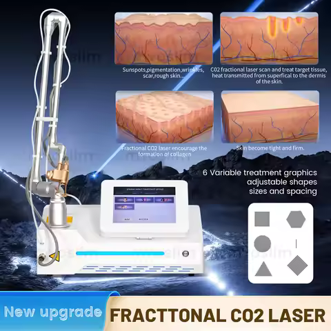 Fractional Laser Machine Professional Portable Co2 Device 4d Fotona Mini Skin Gestational Mark Treat