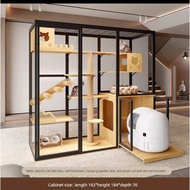 cat Villa pet cabinet cat cage villa
