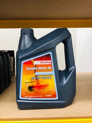 Toyota 10W30 4L Premium Mineral Engine OiL SN/CF 10W30 Minyak Hitam