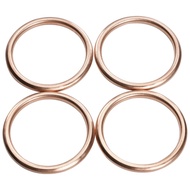 4Pcs Exhaust Pipe Gasket For Honda CB500F 2013-2019 CB500F ABS 2019-2022 CB500X 2013-2020 CB500X ABS