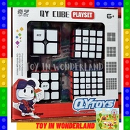 Rubik Qy 1 Set Of 4 Balls 2x2/3x3/4x4/5x5 Q20 Rubik's cube Lubik Big Dick Ball Bit Smooth Rotation