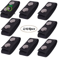 DOWNA 1/4/8Pcs Belt Keeper  Double Snaps Outdoor Heavy Duty